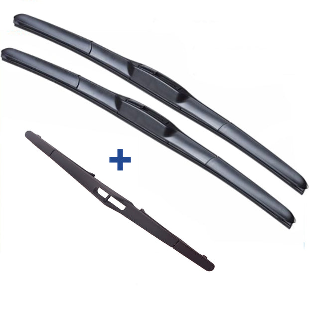 Wischerblätter Hybrid Aero für Holden Barina Hatch 1994-2001 FRT PAIR &amp; REAR 3xBL