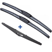 Wischerblätter Hybrid Aero für Hyundai i20 Hatch 2010-2016 FRT PAIR &amp; REAR 3xBL