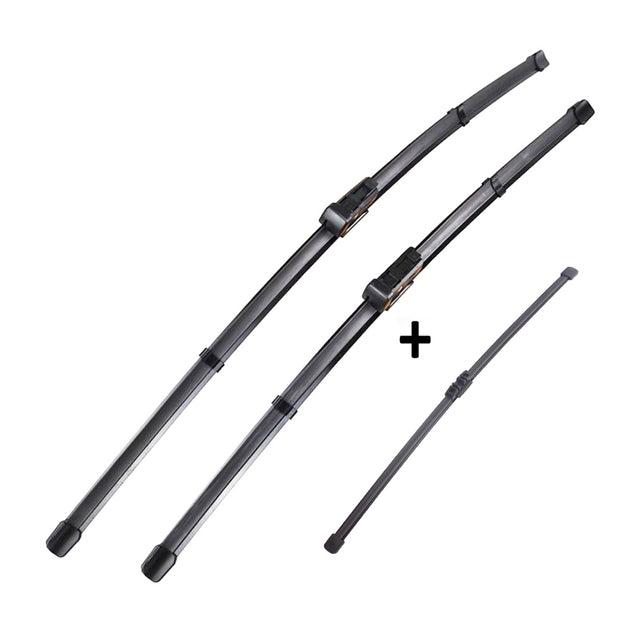 Braumach Front Rear Wiper Blades Aero for BMW X1 F48 SAV 2015-2020