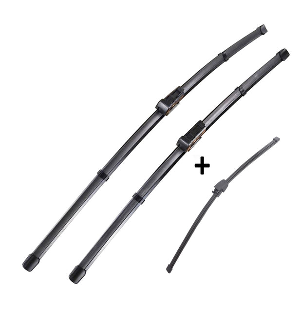 Volkswagen Transporter Wiper Blades Aero For VAN 2012-2016 FRONT PAIR & REAR 3xBL