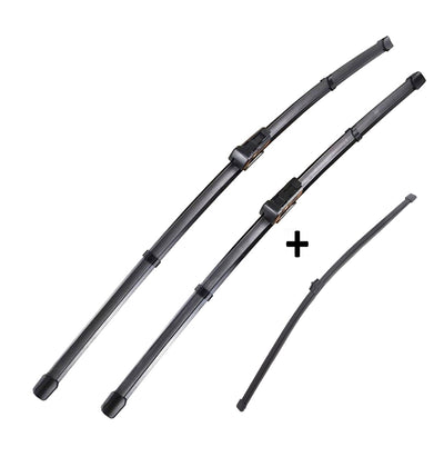 Braumach Front Rear Wiper Blades Aero for Audi A6 C7 Wagon 2012-2018