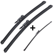 Wiper Blades Aero For Volkswagen Crafter VAN 2007-2016 FRONT PAIR & REAR