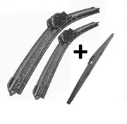 Wiper Blades Aero ForSuzuki Alto Hatch 1994-2002 FRONT PAIR & REAR 3 x BLADES