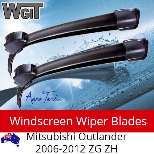 Windscreen Wiper Blades For for Mitsubishi Outlander 2006-2012 ZG ZH-Aero Design BRAUMACH Auto Parts & Accessories 