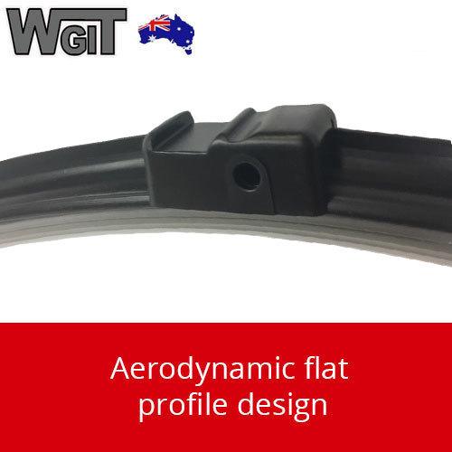 Windscreen Wiper Blades For for Peugeot 207 2007 on (A7) - Aero Design (PAIR) BRAUMACH Auto Parts & Accessories 