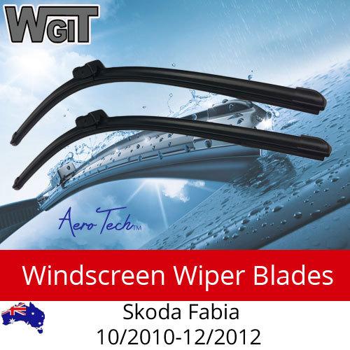 Windscreen Wiper Blades For for Skoda Fabia - 10-2010-12-2012 Aero Tech Design BRAUMACH Auto Parts & Accessories 