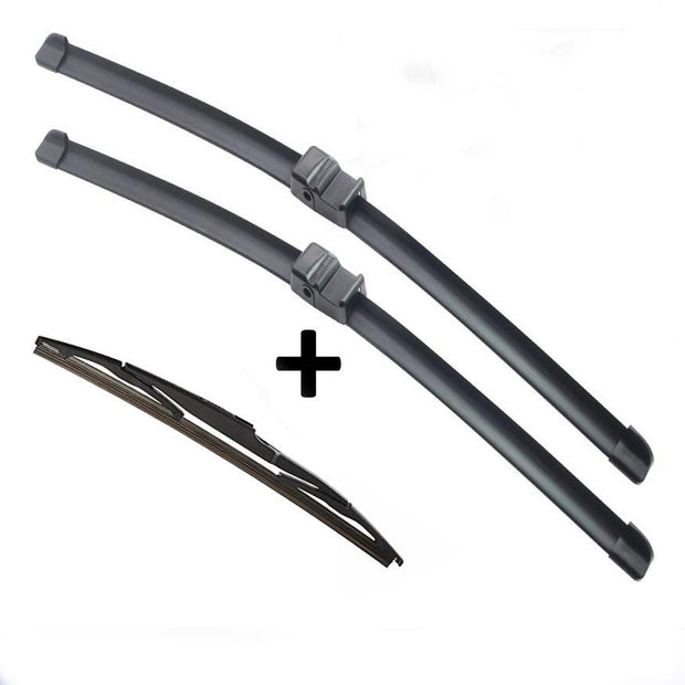 Wiper Blades Aero Audi A3 (For S3) HATCH 2003-2004 FRONT PAIR & REAR BRAUMACH Auto Parts & Accessories 