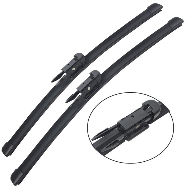 Wiper Blades Aero For BMW 2 Series COUPE 2014-2016 FRT PAIR 2xBLS BRAUMACH Auto Parts & Accessories 