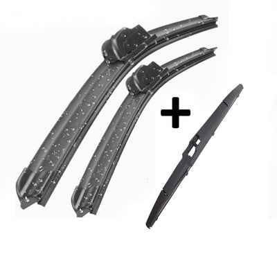 Wiper Blades Aero For Holden Cruze WAGON 2011-2016 FRT PAIR & REAR 3 x BLADES BRAUMACH Auto Parts & Accessories 