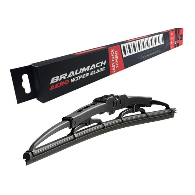 Wiper Blades Aero For Toyota Starlet HATCH 1989-1996 FRONT PAIR & REAR BRAUMACH Auto Parts & Accessories 