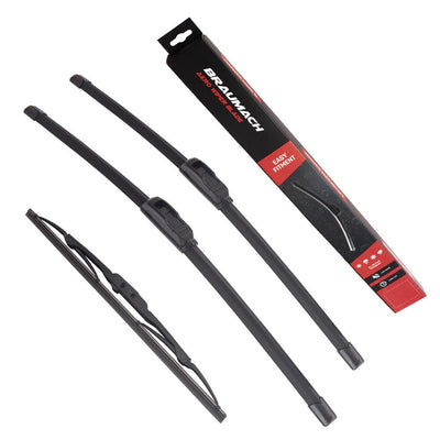 Wiper Blades Aero Ford Fairmont (For BA, BF) WAGON 2003-2009 FRONT PAIR & REAR BRAUMACH Auto Parts & Accessories 