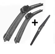 Wiper Blades Aero ForHyundai i20 Hatch 2010-2016 FRT PAIR & REAR 3 x BLADES BRAUMACH Auto Parts & Accessories 