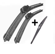 Wiper Blades Aero ForLexus CT200h Hatch 2011-2016 FRT PAIR & REAR 3 x BLADES BRAUMACH Auto Parts & Accessories 