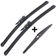 Wiper Blades Aero ForMINI Countryman Hatch 2011-2017 FRT PAIR & REAR 3 xBL BRAUMACH Auto Parts & Accessories 