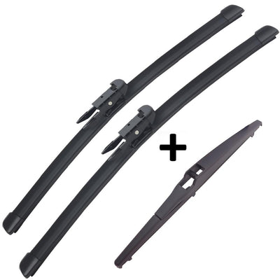 Wiper Blades Aero ForMINI Countryman Hatch 2011-2017 FRT PAIR & REAR 3 xBL BRAUMACH Auto Parts & Accessories 