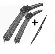 Wiper Blades Aero ForProton Persona Hatch 1998-2003 FRONT PAIR & REAR 3 x BLADES BRAUMACH Auto Parts & Accessories 